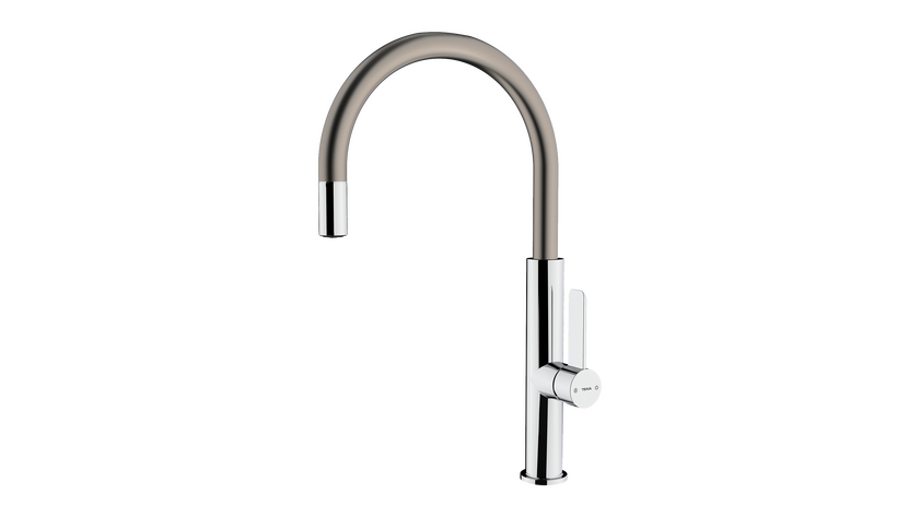 View 1 of sink tap FOT 995 Chrome Titanium by Teka